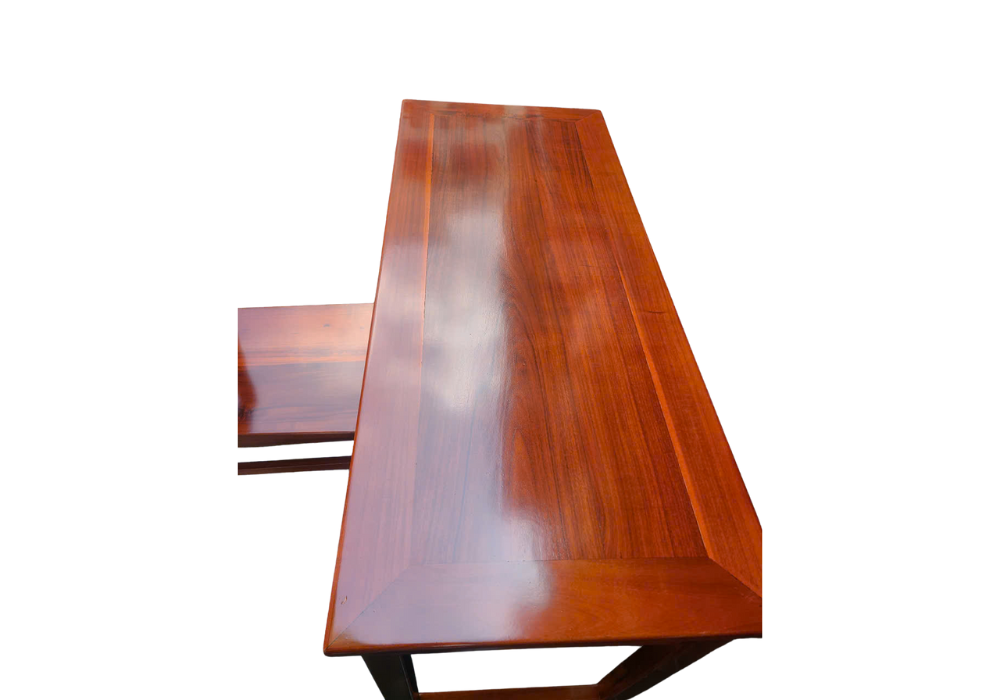 Bàn Ghế Học Sinh Gỗ Tự Nhiên BHS502